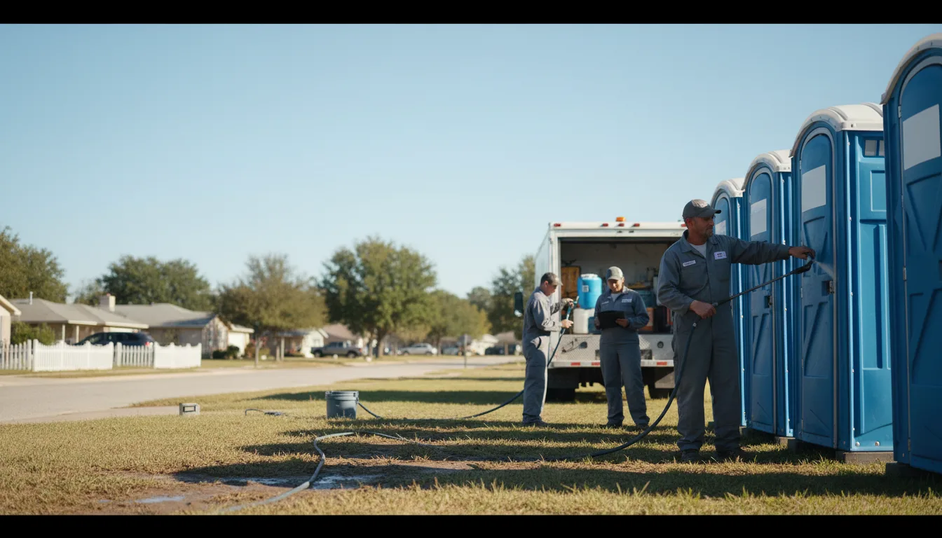 Long-Term Portable Toilet Rental in Clawson, UT near me